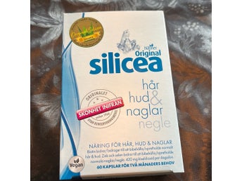 Original Silicea Hår, Hud & Naglar Kapslar
