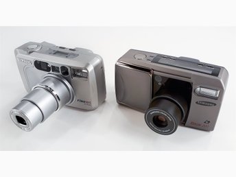 2 st Samsung kompaktkameror 35mm +APS