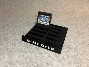 Spelställ för 12 spel till Sega Gamegear Game Gear
