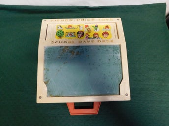 Fisher Price School Days Leksak 50 År Gammal Fisher Price