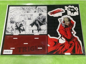 Trigun Stampede Big Acrylic Stand Diorama Vash The Stampede