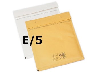 300 stk. 220x265mm (E5) BRUNA BUBBELKUVERT-VADDERADE KUVERT- FRI FRAKT