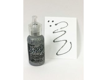 Stickles glitterlim - Silver (18 ml)