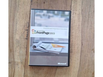 Oanvänd Microsoft Office FrontPage 2003 Med Produktnyckel