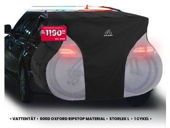 NYTT Vattentätt Cykelskydd för transport/förvaring av 1-cykel • Large • 600D
