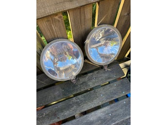 2 Bosch Halogen extraljus 70-80 tal