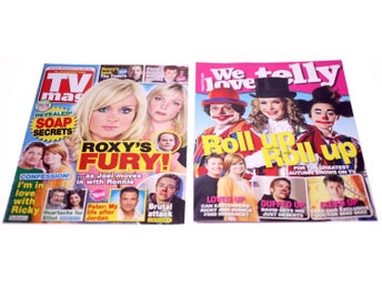 We Love Telly-TV Mag-British magazine bundle-August 15th 2009-NEW-Weight 220g