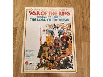 War of the Ring - SPI 1977 - Strategispel baserat på Sagan om Ringen - Wargame