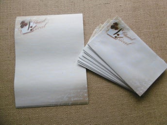 Set Brevpapper med 9 kuvert/14 ark 15x20 cm