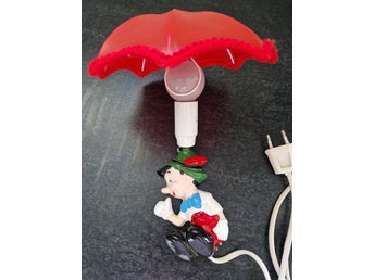 Retro Vägglampa Disney Pinocchio