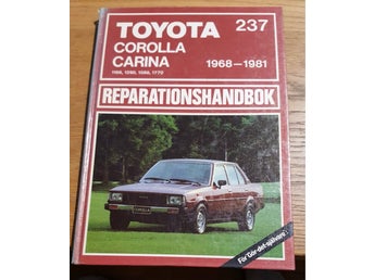 TOYOTA COROLLA CARINA REPARATIONSHANDBOK 1968-1981