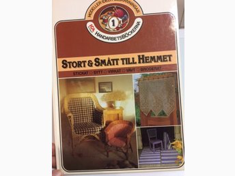 Handarbetsbok stort och smÃ
tt till hemmet