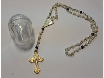 Vackert religiöst radband med Jesus Kristus - Fátima - Portugal