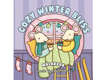 NY COZY WINTER BLISS - MÅLARBOK - JUL - EMELIE LIDEHÄLL ÖBERG