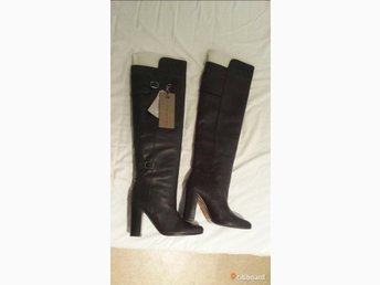 H&M Paris Show Collection Overknee Boots (371561677) ᐈ Köp Beige overknee stövlar Malmö citiboard