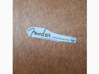Fender Stratocaster 50tal vattendekal
