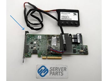 LSI 9361-8i 12G TWMW9 LP + Batteri Backup SPECIAL BRACKET