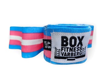 Boxningslindor färg: pink rainbow