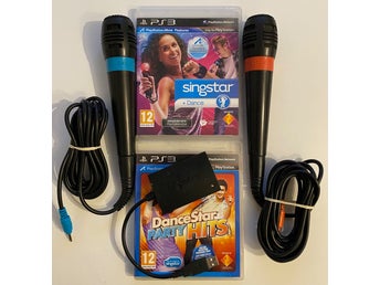 Singstar Dance och DanceStar Party Hits till PlayStation 3 med mikrofoner