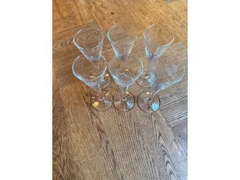 O.P. Anderson Aquavit glas snaps 6st nya