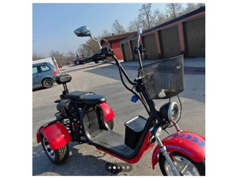 Fatscooter trehjuling nyskick
