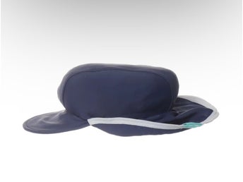 UV-keps mörkblå solhatt, storlek 12/18M (49CM)