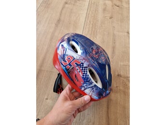 Cykelskydd för barn med Disney Cars-motiv, storlek 52-56 cm