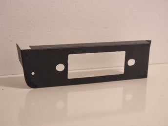 Stereo bilradio plåt till Volvo 240