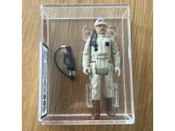LOT 100 VINTAGE STAR WARS REBEL COMMANDER GRADED 80% UKG ACTION FIGURE 1980.