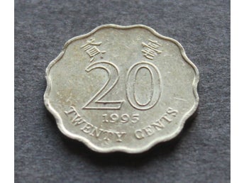 HONG KONG - 20 Cents 1995 - Nickel-Mässing - KM 67