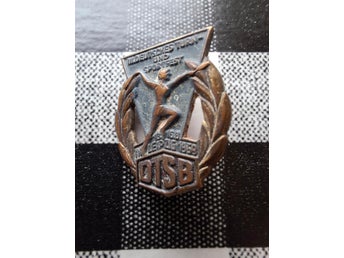 DDR, DTSB Abzeichen III. Deutsches Turn- und Sportfest Leipzig 13.-16.8.1959.
