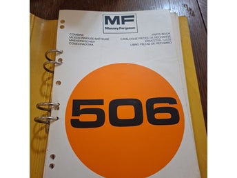 Massey Ferguson 506 Parts Book