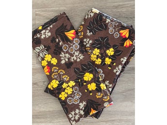 Tyg textil stuvar Retro 70-tal