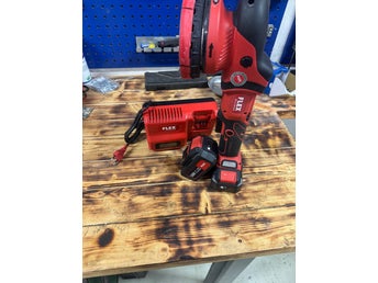 FLEX XFE 15 + 2 batterier och Sortimo-väska