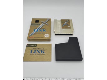 Zelda II: The Adventure of Link (CIB, Guldbox)