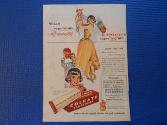 Annons Colgate