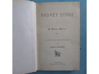 Rodney Stone av A. Conan Doyle, 1897, första svenska upplagan