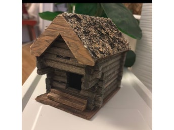 Hus, trä, dekoration, allmoge