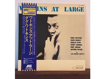 Doug Watkins – Watkins At Large *LP Blue Note Byrd Mobley Burrell Hard Bop*