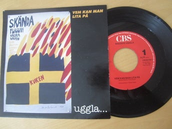 Magnus Uggla singel 1987 - Vem Kan Man Lita På (Vinyl)