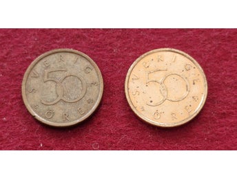 50 öre 2008 och 2009