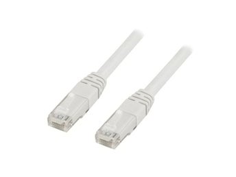 NY Deltaco Nätverkskabel Cat6 rak, 0,5 meter (TP-60V)