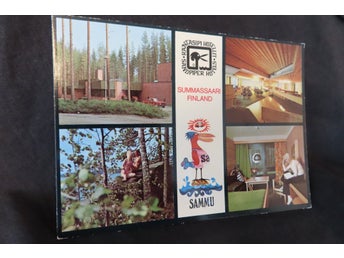 Vykort Summassari Finland,SAMMU,RANTASIPI HOTELLI,SAARIJÄRVI