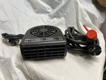 Biltema Kupévärmare + Galix kabel ( 2/5. M )