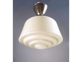 Art Deco Funkis lampa 30-tal-40-tal, taklampa, hallampa Retro