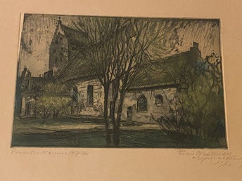 Etsning Emil Westman