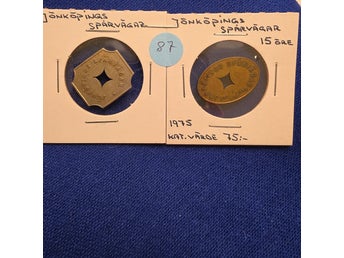 Jönköpings Spårvägar Polletter