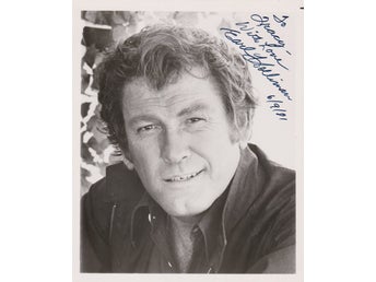 EARL HOLLIMAN AMERICAN ACTOR *POLICE WOMAN* AUTOGRAF FOTO 20.3 x 25.4