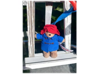 Paddington Barnvagnsmobil barnvagnshänge märkt Paddington Bear