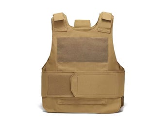 Säkerhetsväst Skyddsväst Väst Beige airgun paintball